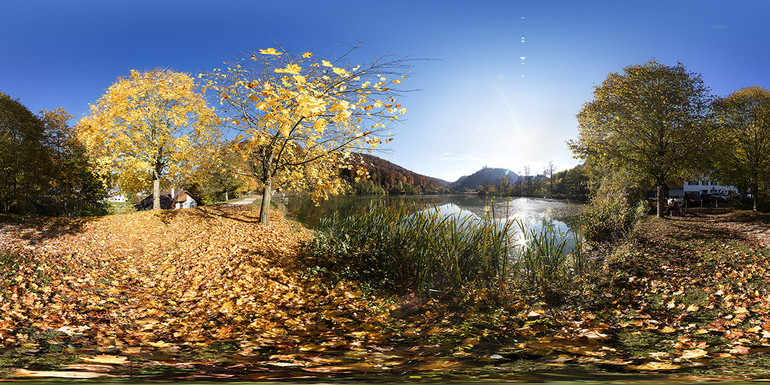 Panorama des Lac de Lucelle