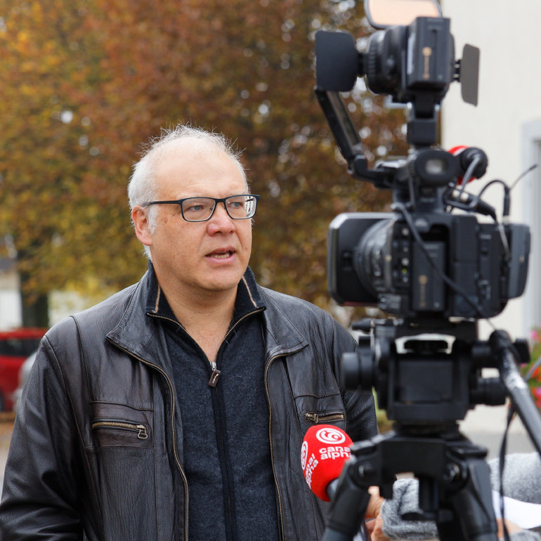 Pressekonferenz in Pleigne 27.10.2016