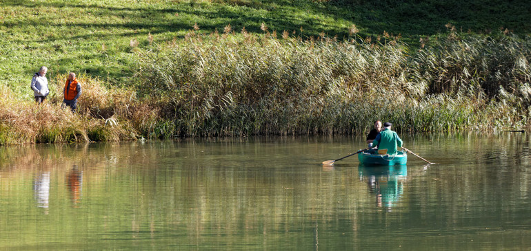 Envasement du lac – Inspection sur place