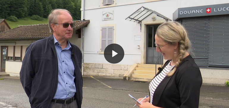 On traverse la frontière à Lucelle avec Michel Hauser